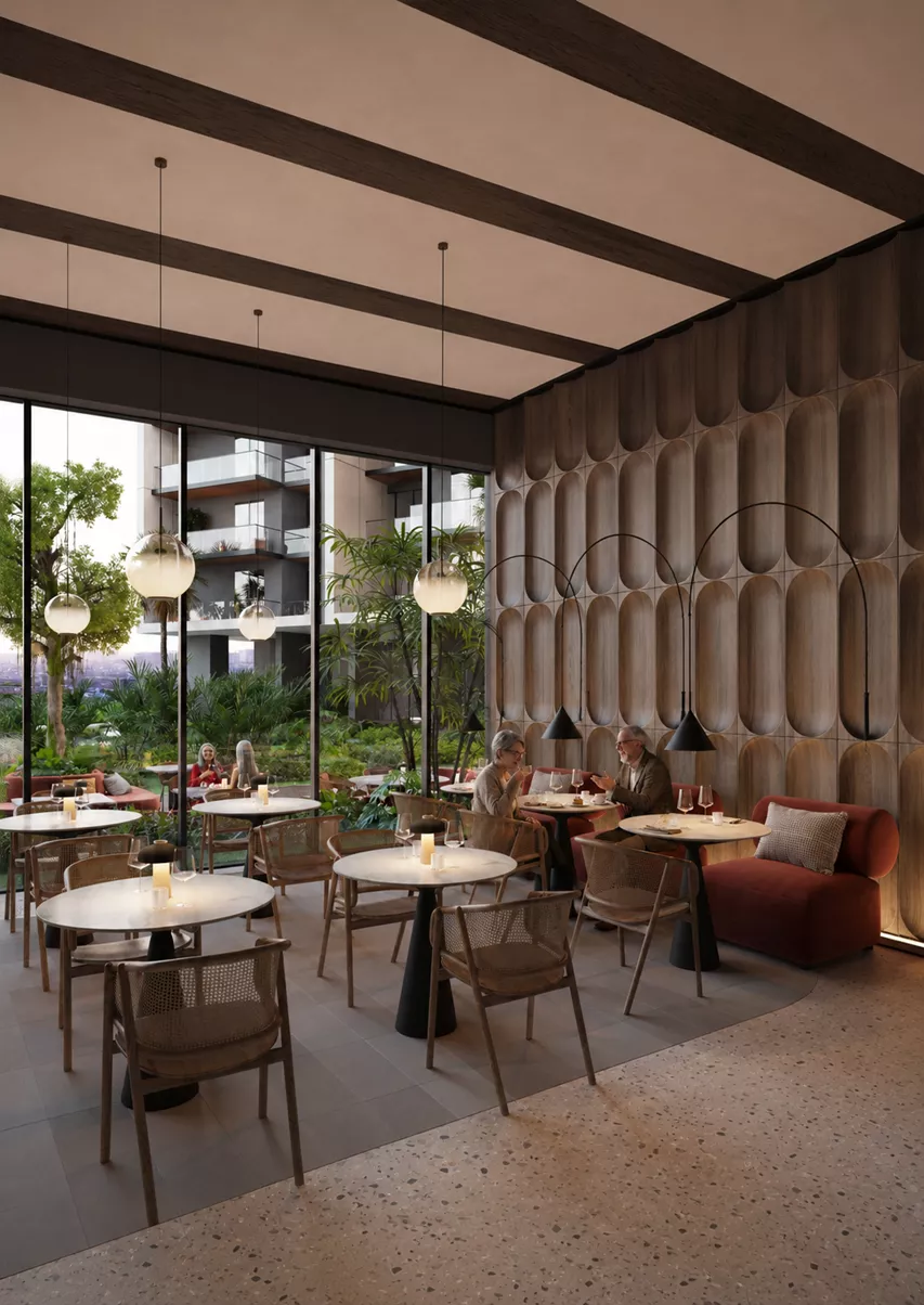 Aura Aerth designed by UHA London architectural view